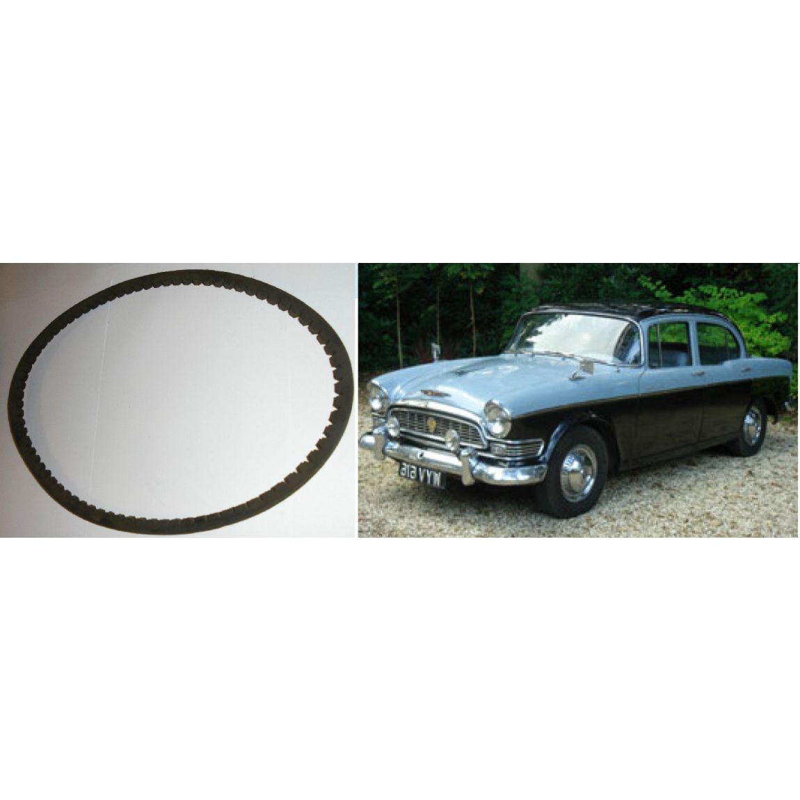 POWER STEERING PAS BELT (HUMBER Super Snipe) (Ser.1) (2.6 Litre) (1958- 60)     